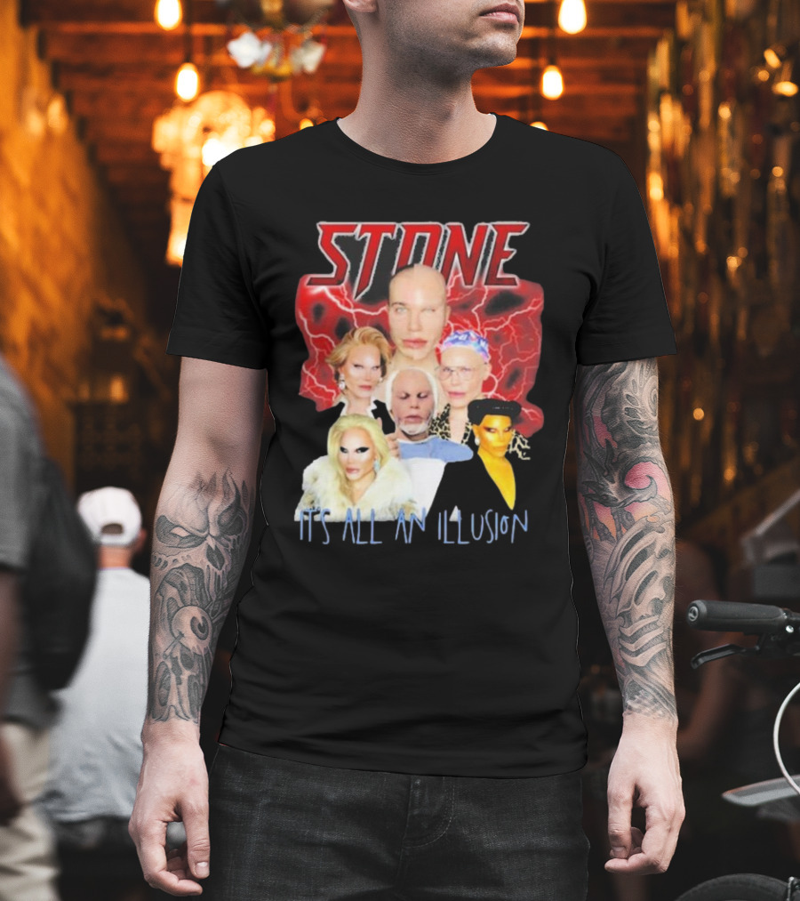 Stone Surgery Alexis Stone It's All An Illusion T-Shirt