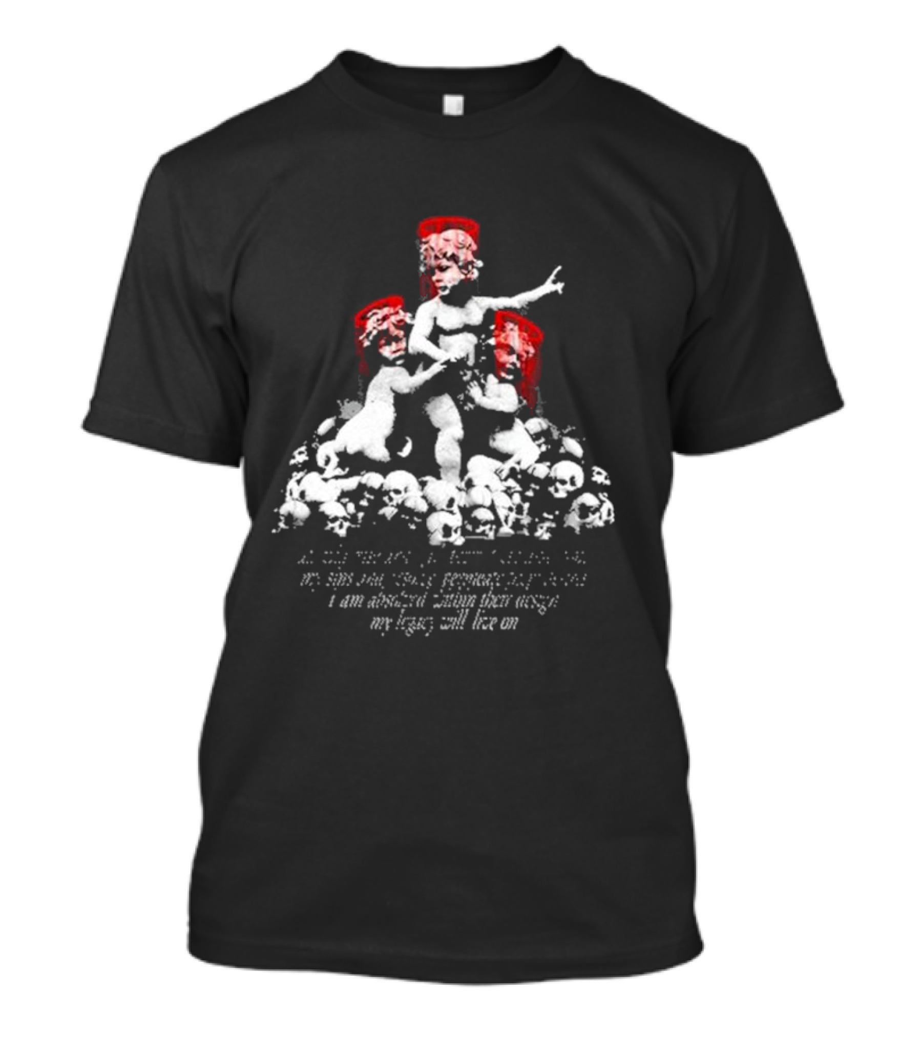 Lorna Shore Angel I Am Embedded Within Their Design My Legacy Will Live On T-Shirt