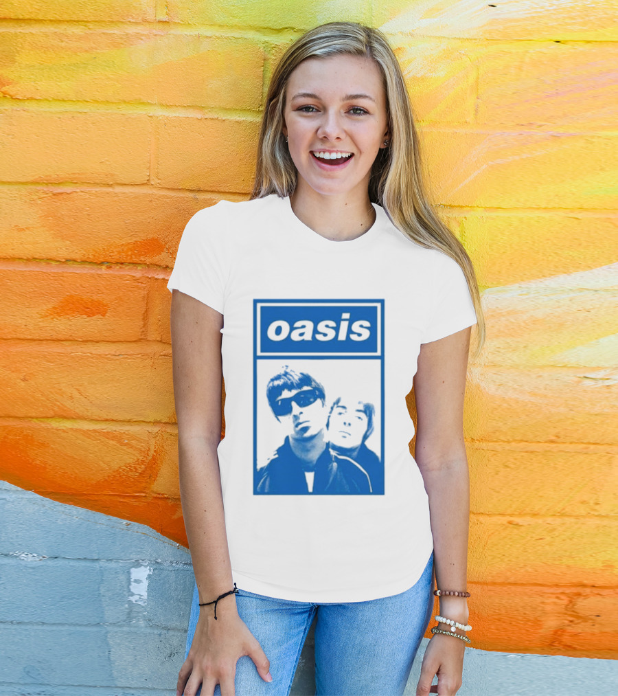 Oasis Noel Liam Photo T-Shirt