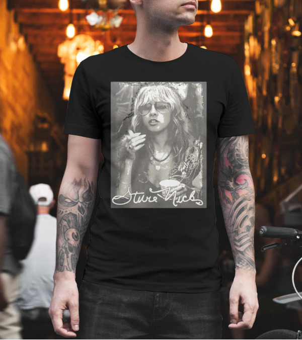 Stevie Nicks Vintage Concert Photography Tour T-Shirt Stevie Nicks Vintage Concert Photography Tour T-Shirt