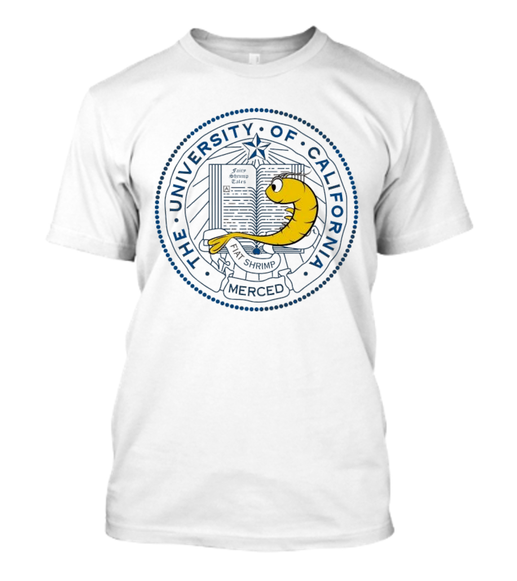 The University Of California Fiat Shrimp Merced Seal T-Shirt