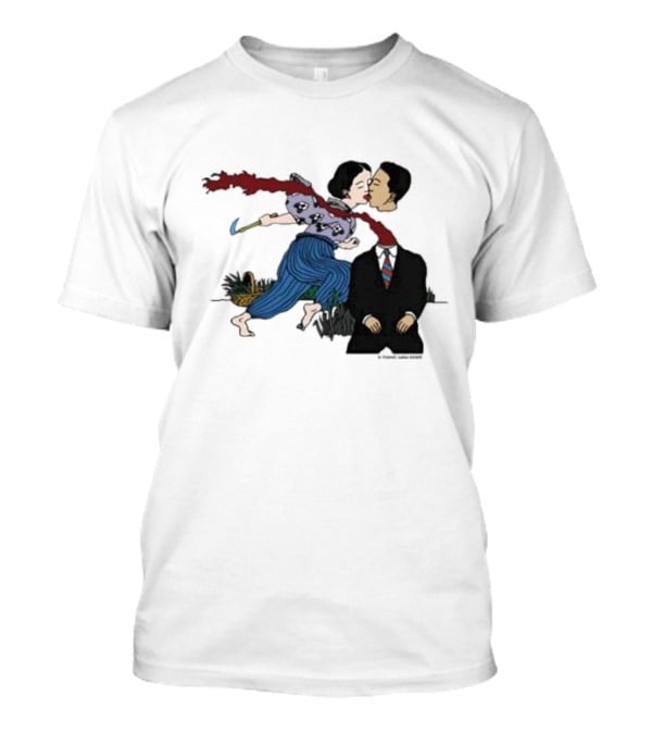 Geordie Greep The New Sound Kiss And Scarf Metaphor T-Shirt