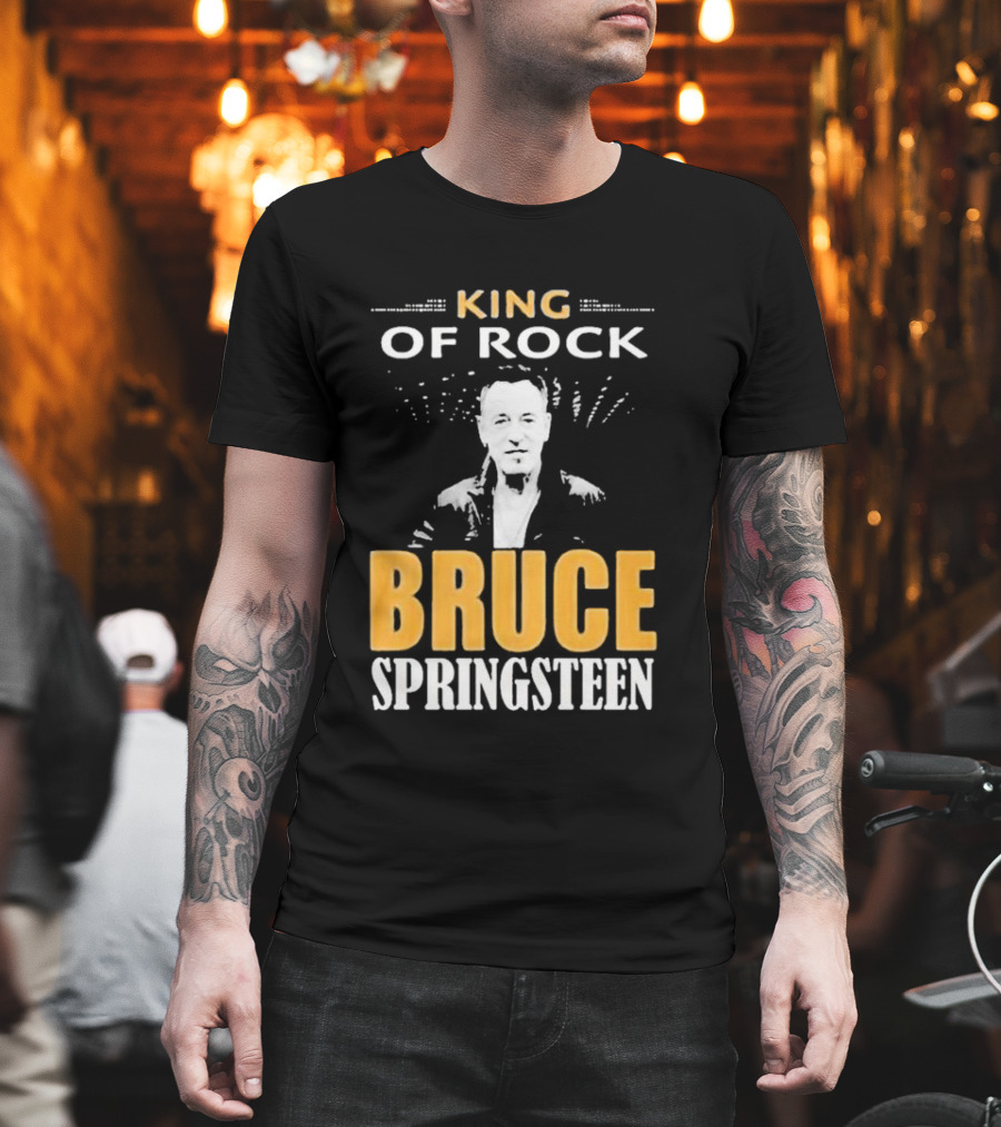 Bruce Springsteen King Of Rock T-Shirt