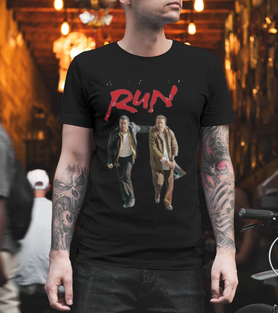 Midnight Run Robert De Niro Retro Movie Iconic Chase Scene T-Shirt