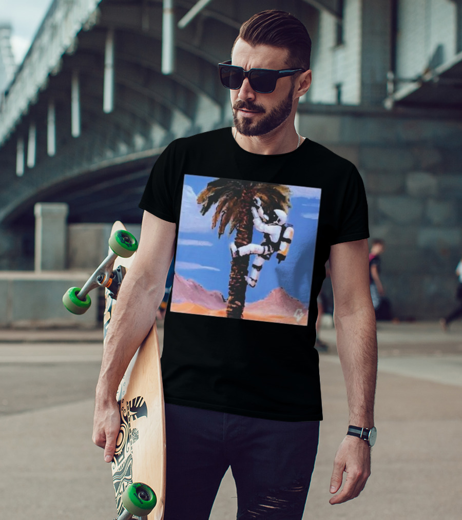 Reasonable Doubt S02 Mckinley Freeman Astronaut Climbing Palm T-Shirt