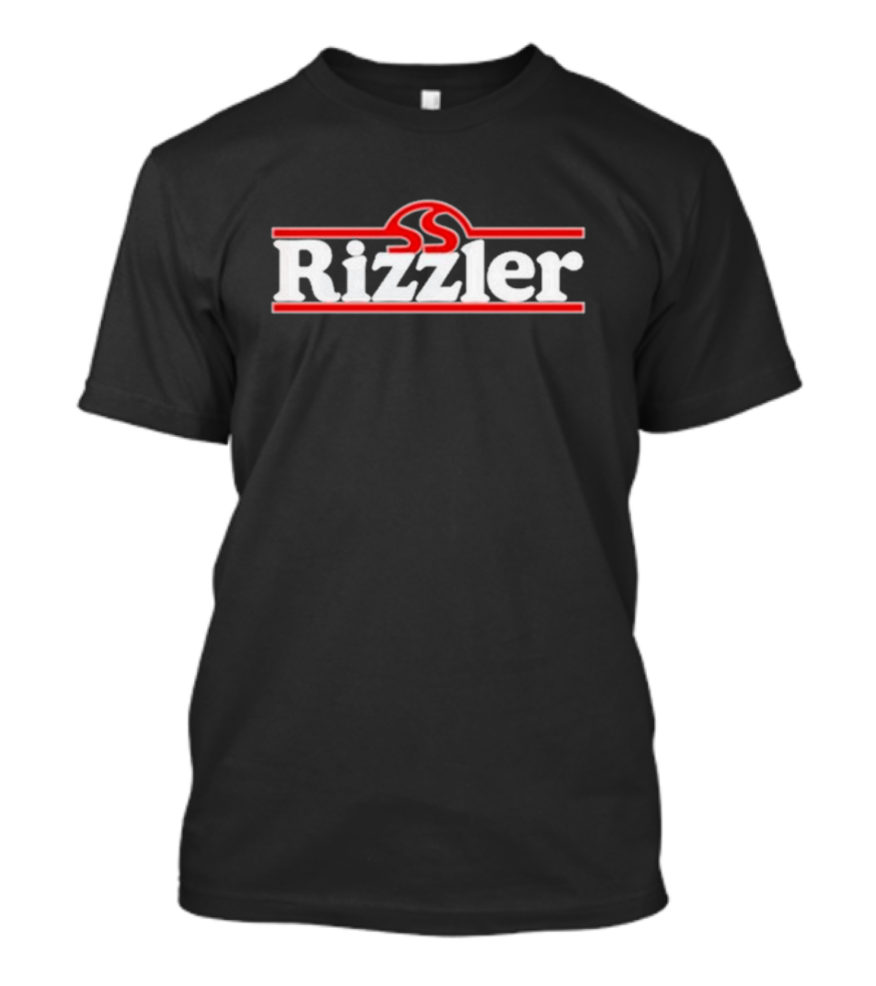 Rizzler Logo With Red And White SS T-Shirt