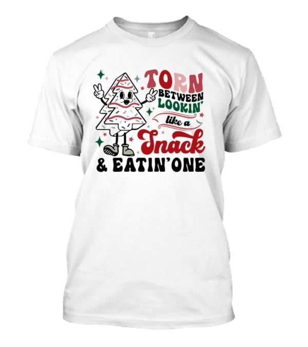 “Colorful Playful Ambivalence Torn Between Lookin Like A Snack And Eatin Bright Design” T-Shirt