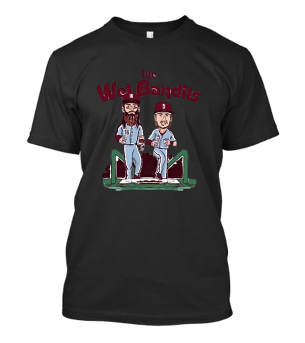 Brandon Marsh Bryson Stott The Wet Bandits Philadelphia Phillies MLB T-Shirt