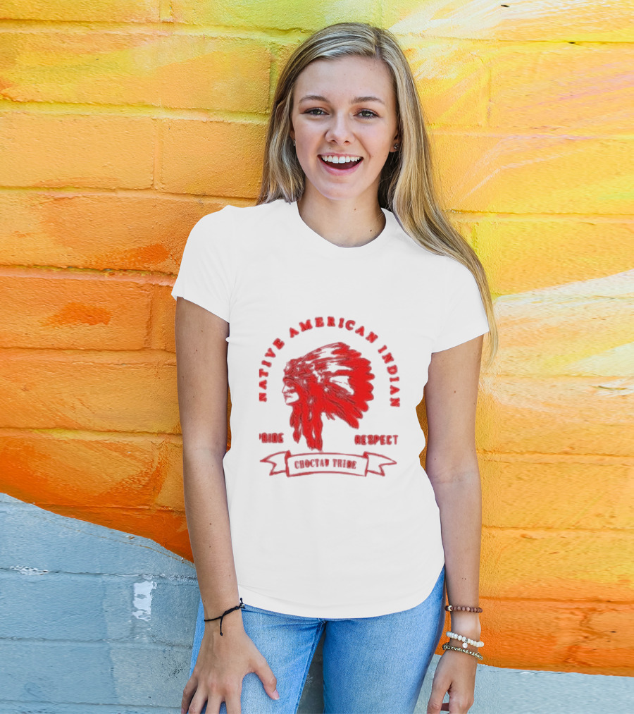 Native American Indian Pride Respect Choctaw Tribe T-Shirt