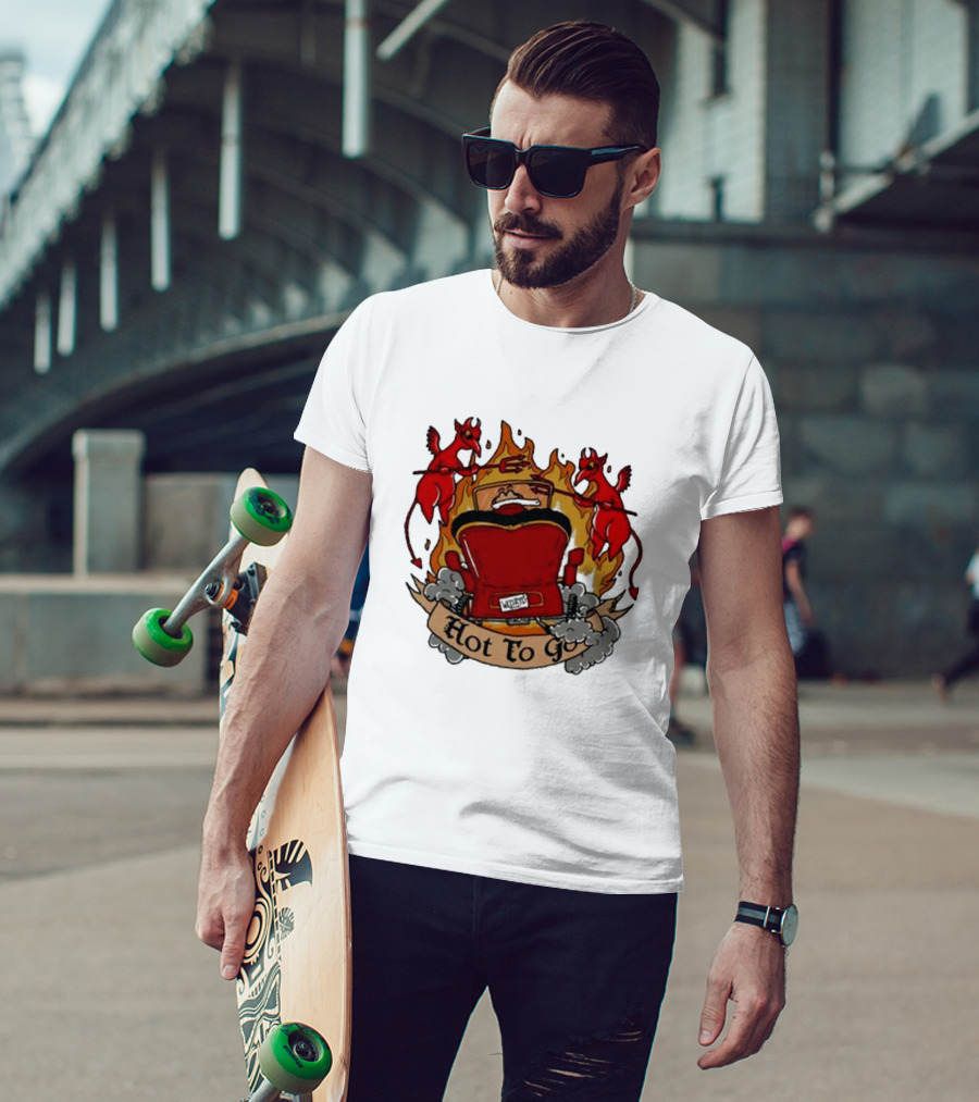 Hot To Go Flames Racing Devils Ryan L Wldryd T-Shirt