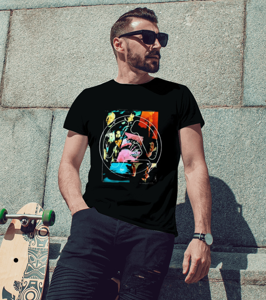 Linkin Park From Zero Photo Collage Black Concert Aesthetic T-Shirt