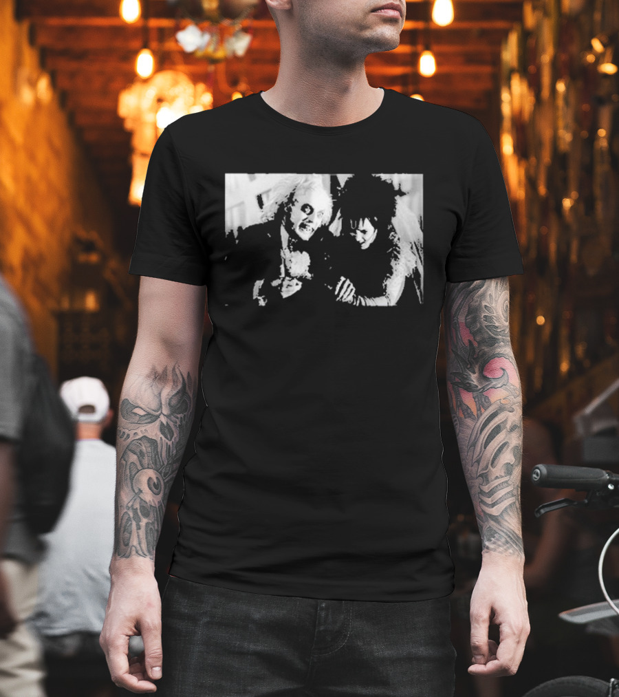 Blackcraft Cult Beetlejuice Michael Keaton Winona Ryder Photography T-Shirt