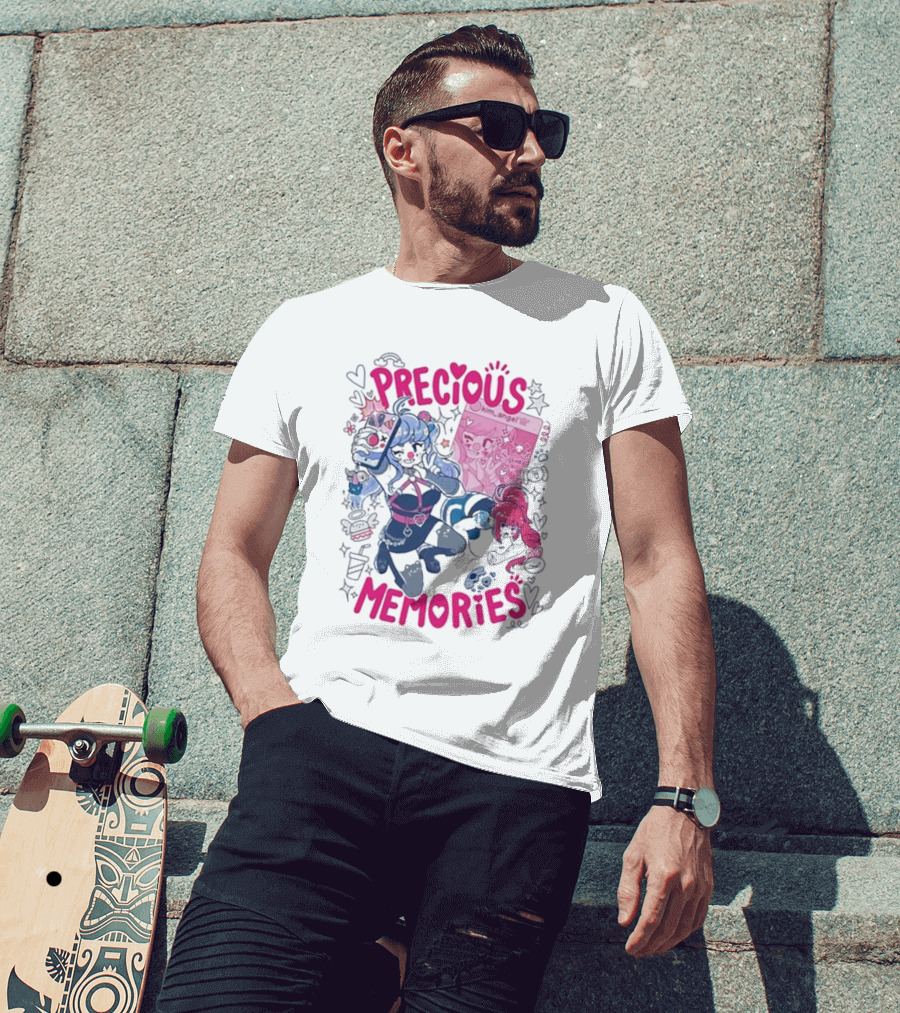 Precious Memories Kim_angel Anime Gaming Aesthetic T-Shirt