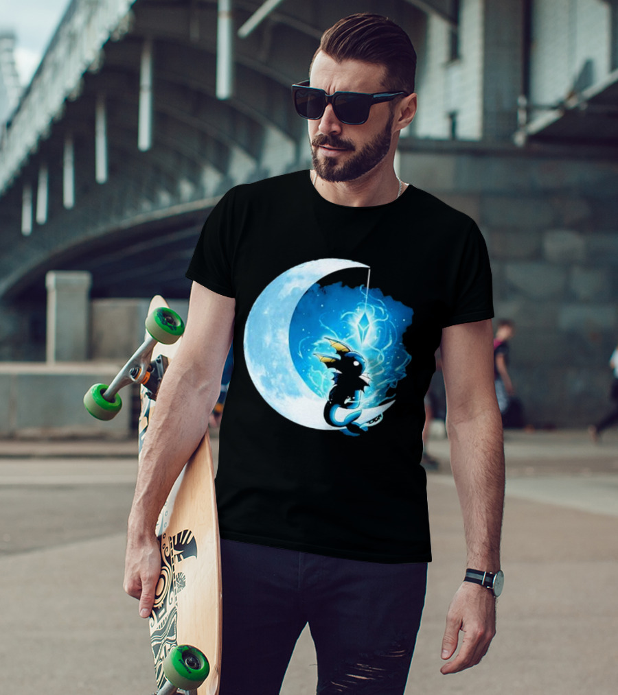 Water Stone Moon Dragon Vallina84 T-Shirt