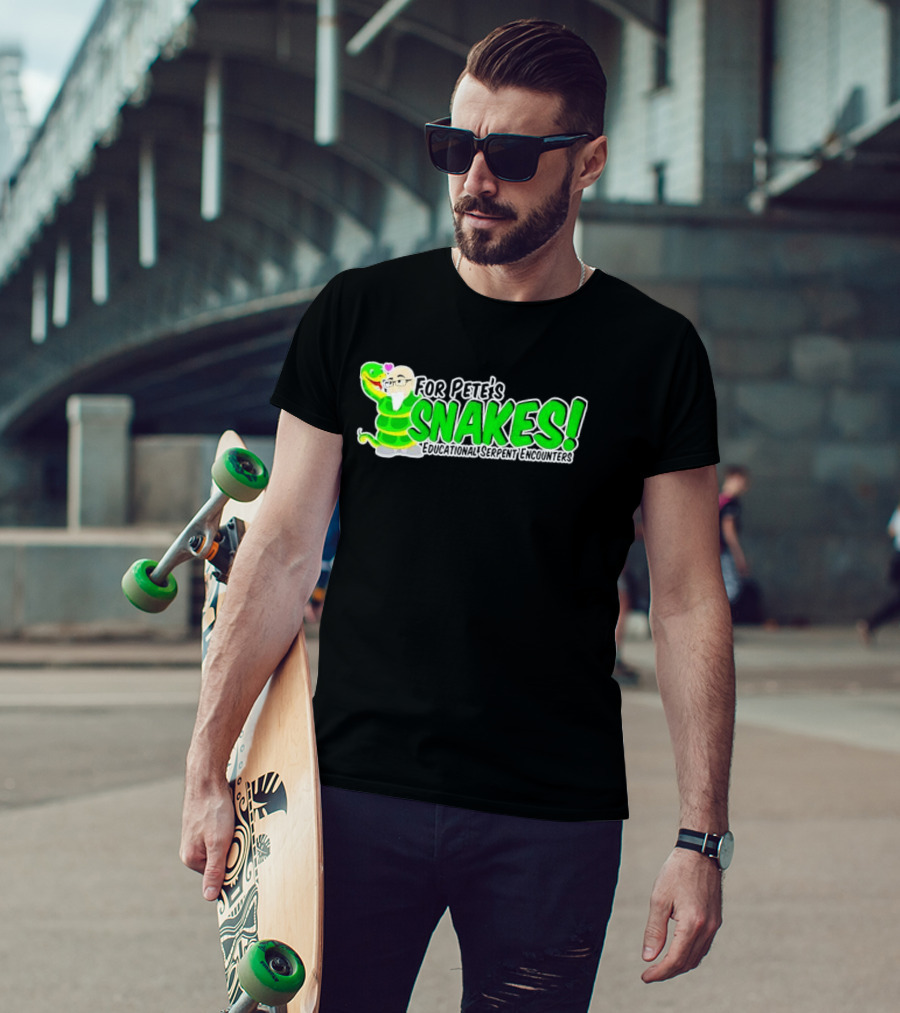 For Pete’s Snakes Educational Serpent Encounters Interactive Experience T-Shirt