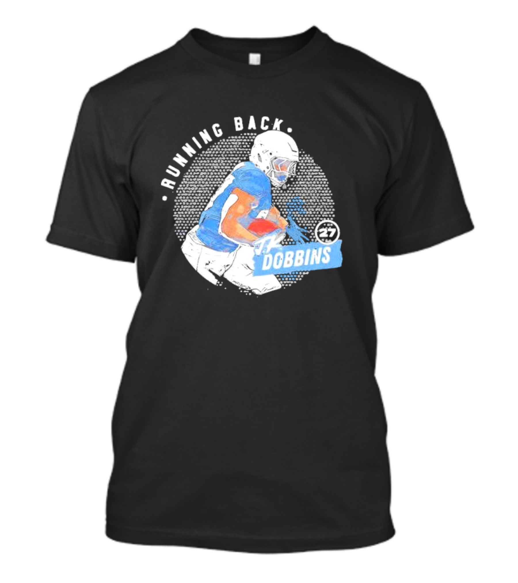 Running Back J.K. Dobbins Los Angeles C Dots T-Shirt
