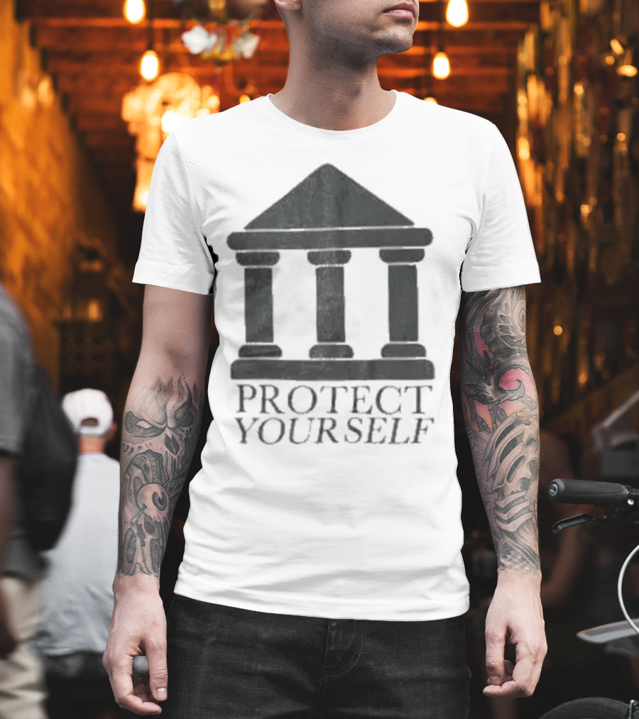 Min-nano x The Mall Power Protect Yourself T-Shirt