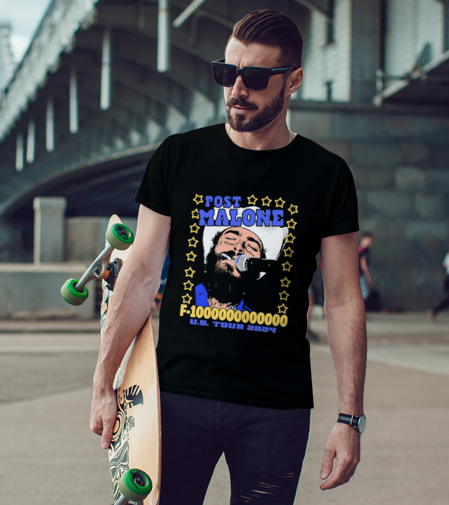 Post Malone F-1000000000000 U.S. Tour T-Shirt