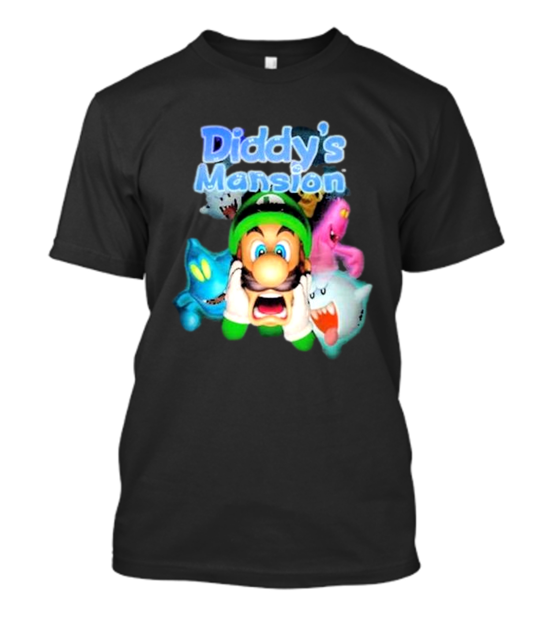 Diddy's Mansion Luigi Ghost Adventure T-Shirt