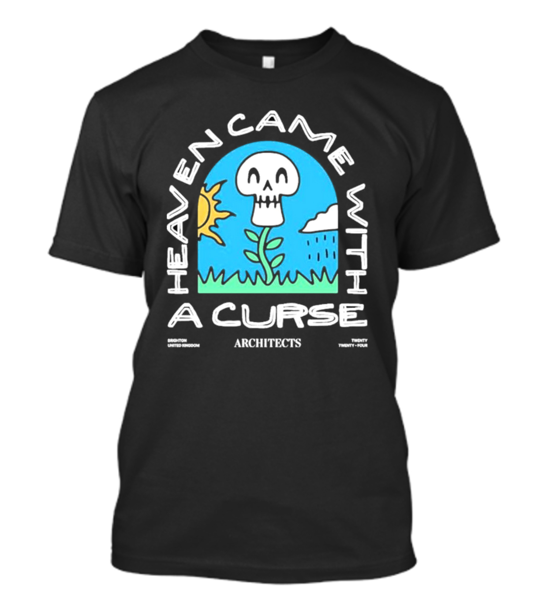 Architects Heaven Came With A Curse Brighton United Kingdom Twenty Twenty-Four T-Shirt