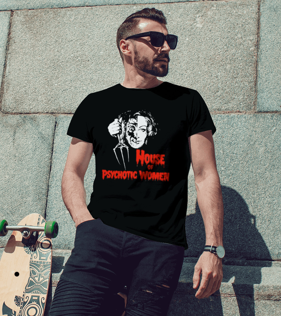 House Of Psychotic Women Vintage Horror T-Shirt