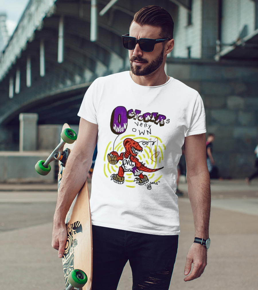 OCTOBER VERY OWN OVO Basketball Dinosaur T-Shirt