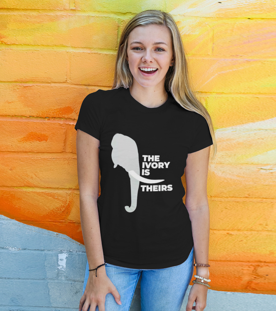 The Ivory Is Theirs Elephant T-Shirt