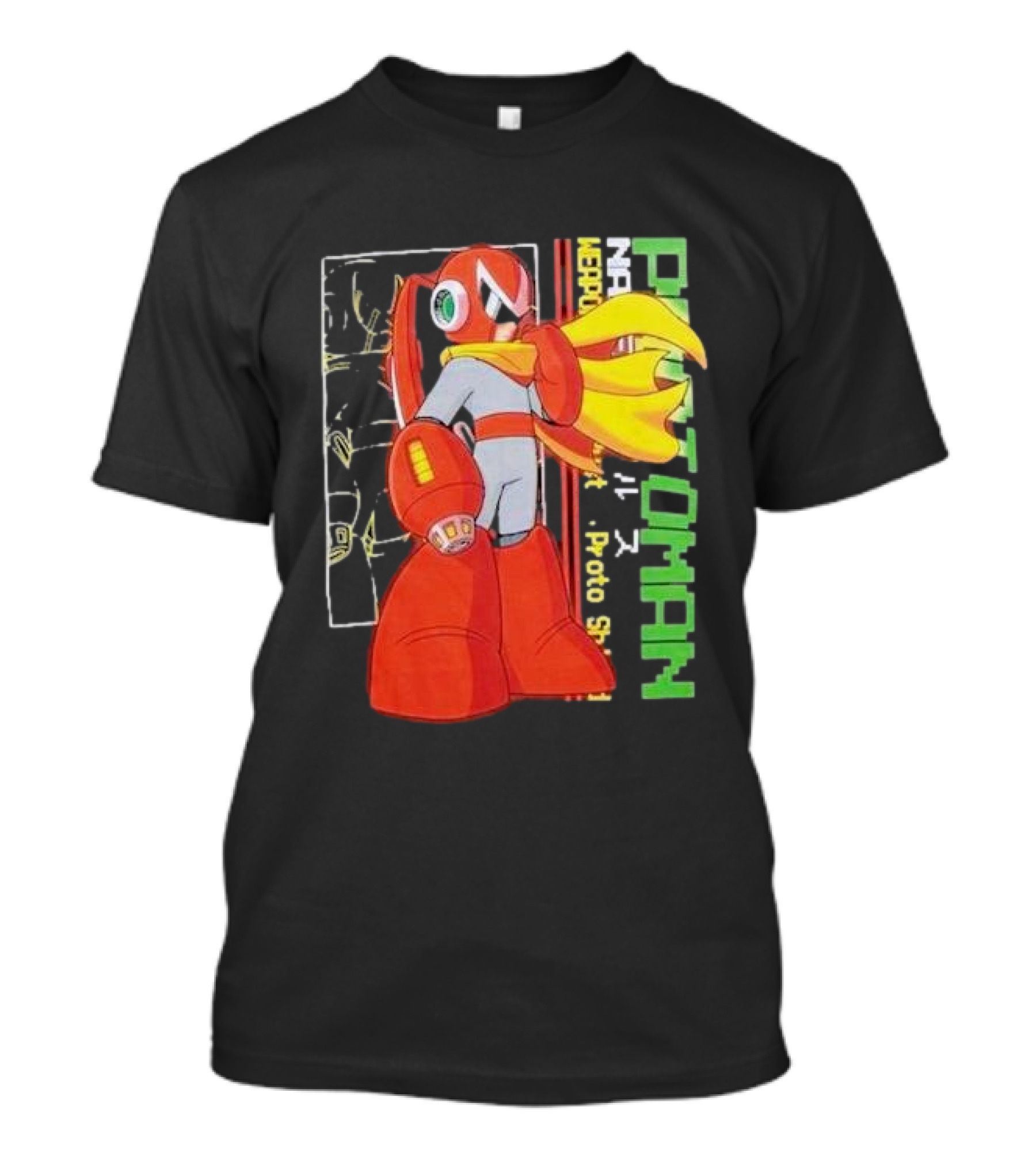 MegaMan Proto Man Robot Hero T-Shirt