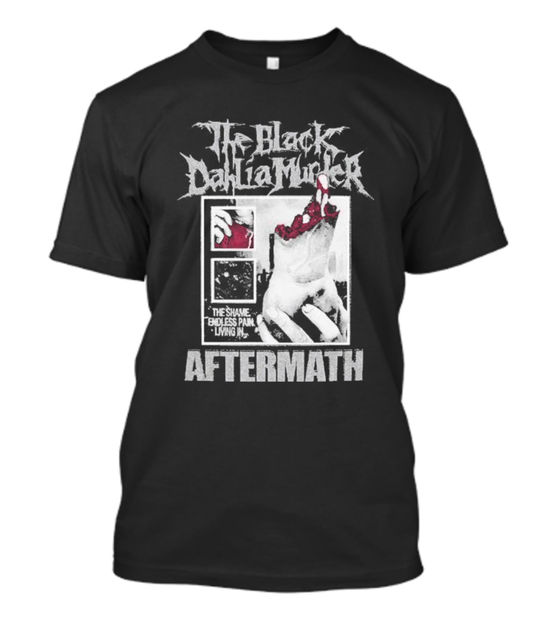 The Black Dahlia Murder The Shame Embless Pain Living In Aftermath T-Shirt