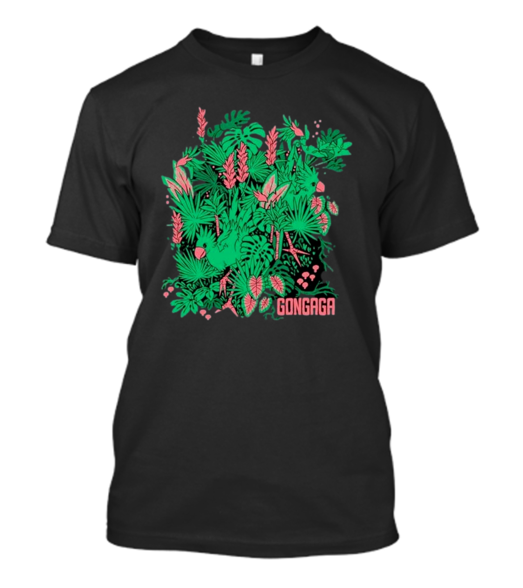 Gongaga Jungle Chocobo Susie Draws T-Shirt