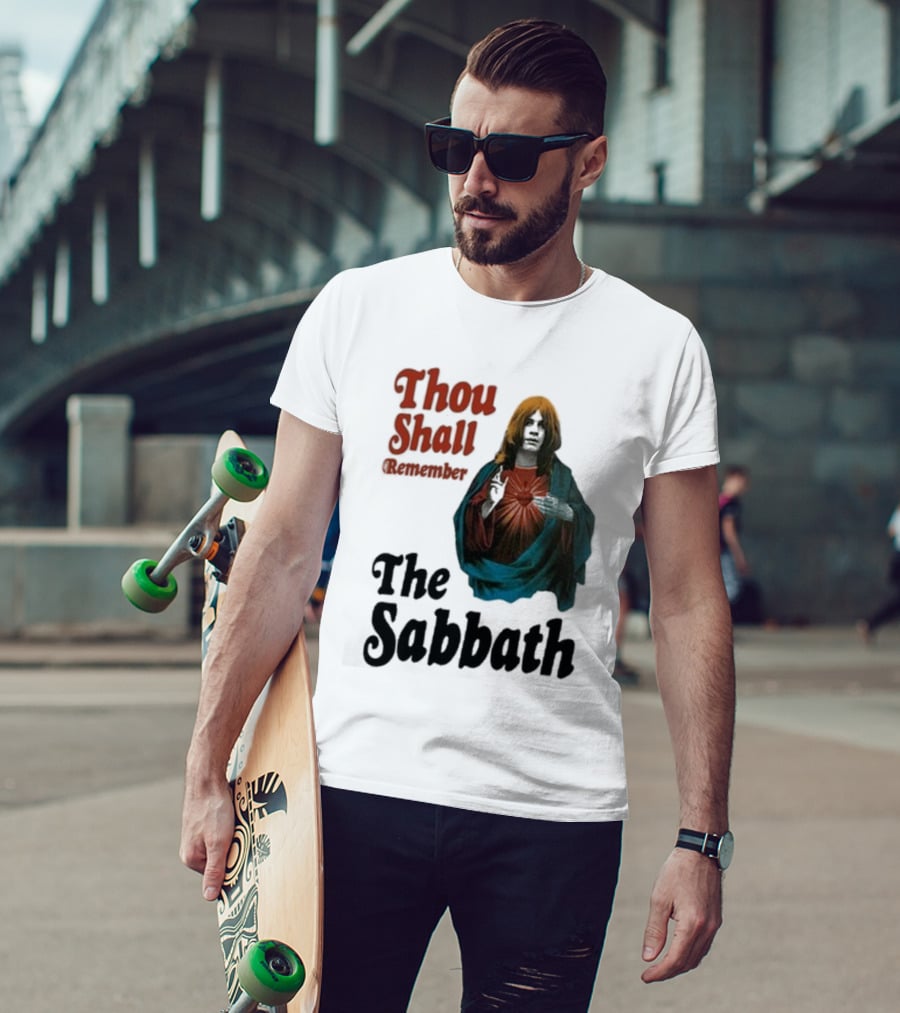 Thou Shall Remember The Sabbath Black Sabbath T-Shirt
