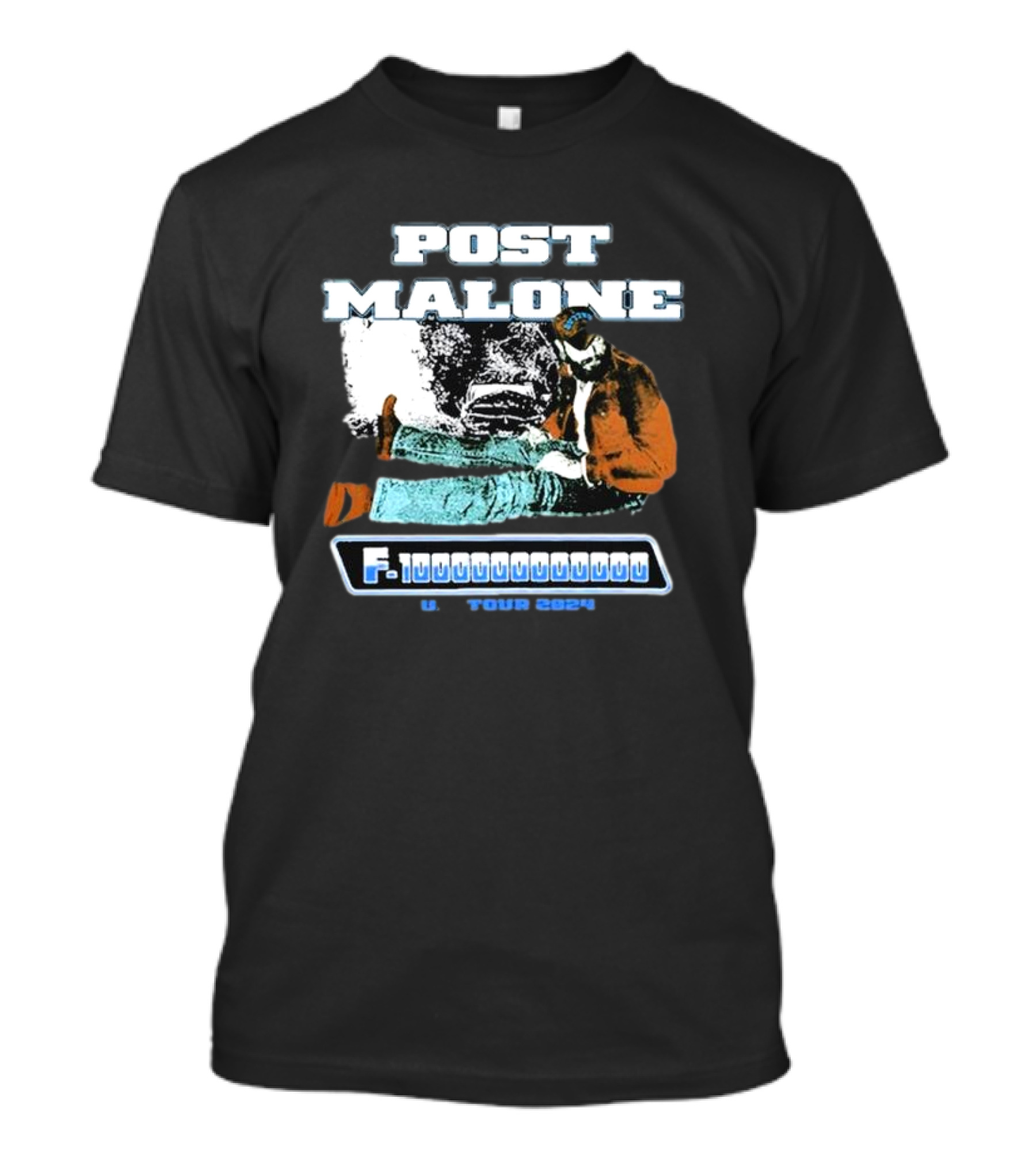 Post Malone F-1 Trillion U.S. Tour T-Shirt