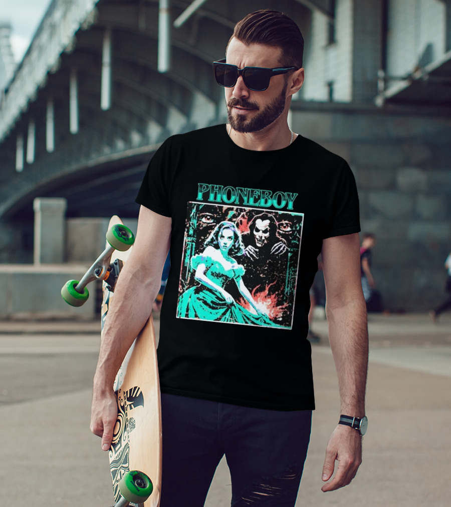 PHONEBOY A Night Of Ultimate Horror Vintage Gothic Horror Aesthetic T-Shirt