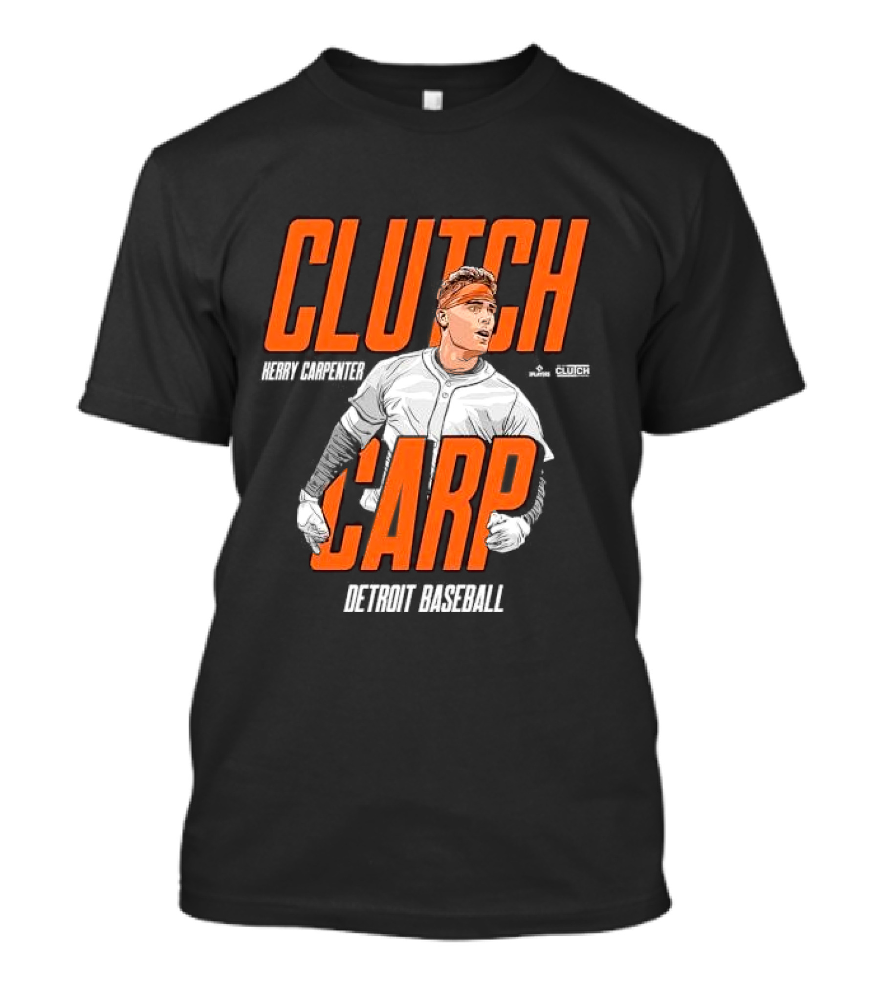 Herry Carpenter Clutch Carp Detroit Baseball T-Shirt