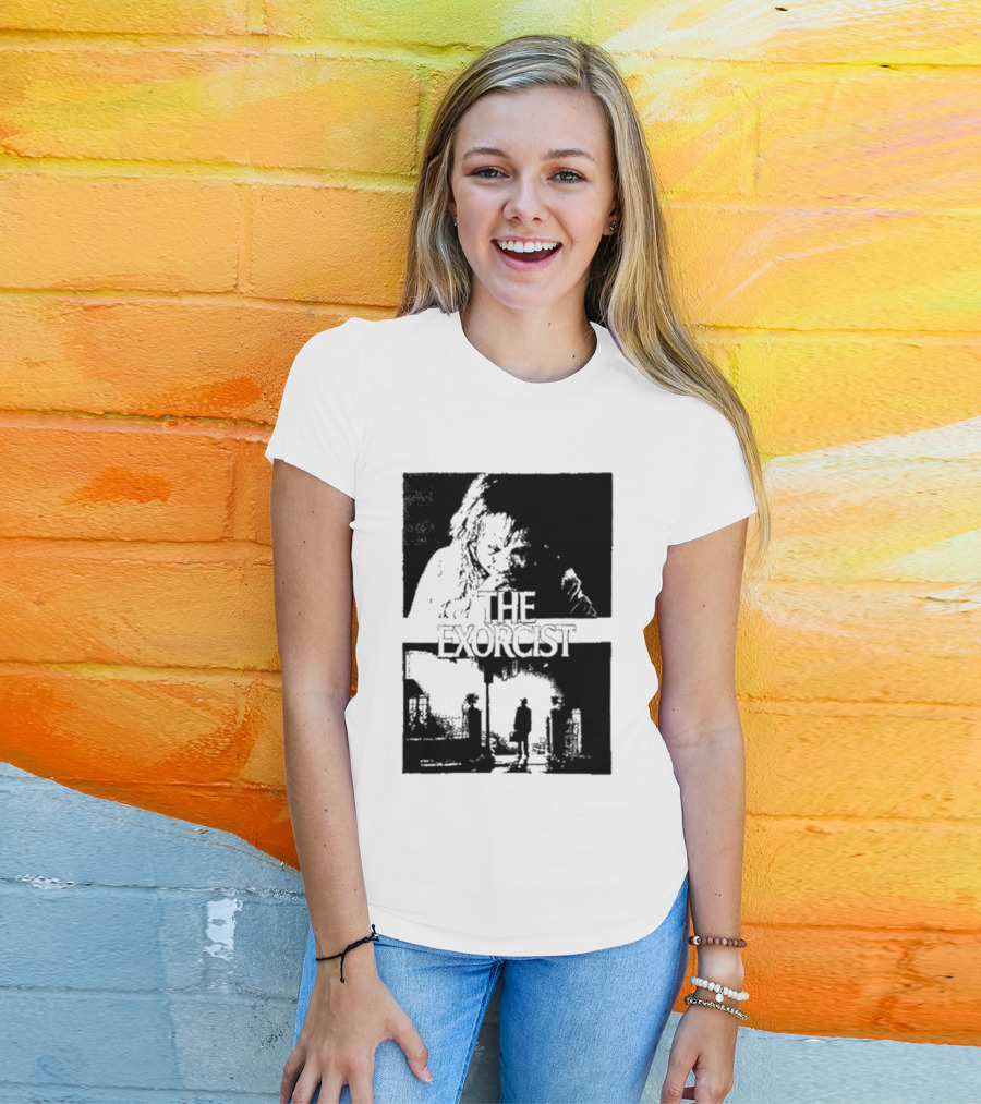 San Antonio Sharpist Horror Crossover The Exorcist T-Shirt