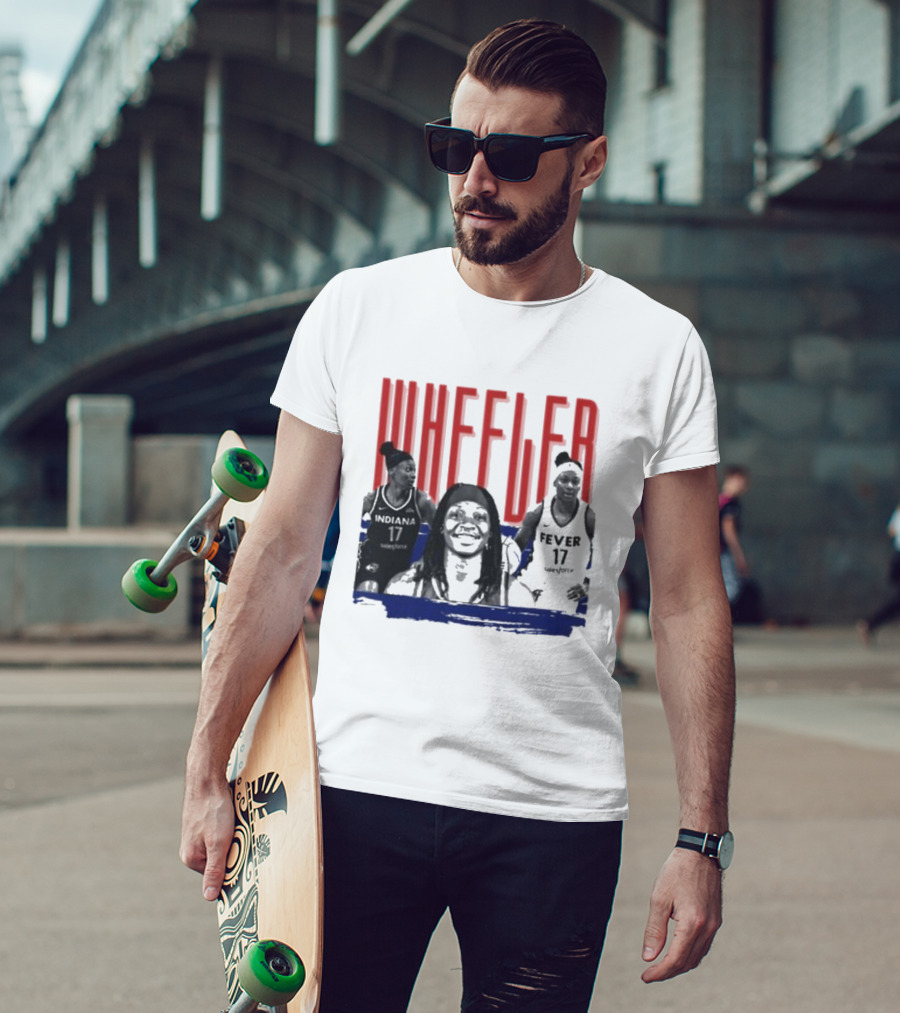 Wheeler Indiana Fever 17 Salesforce T-Shirt