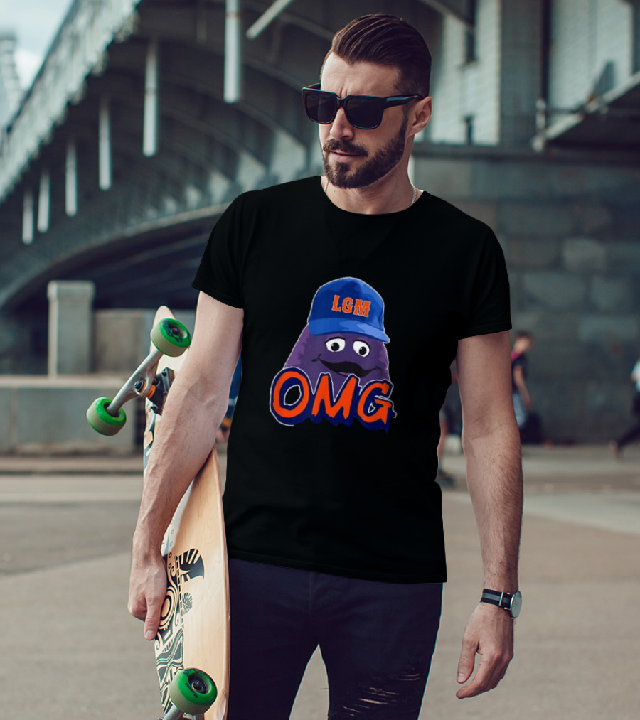 OMG New York LGM Character Hat T-Shirt