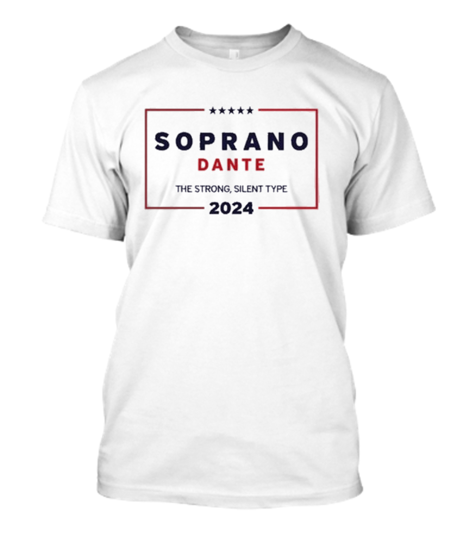 Kevin Finnerty Soprano Dante The Strong Silent Type T-Shirt