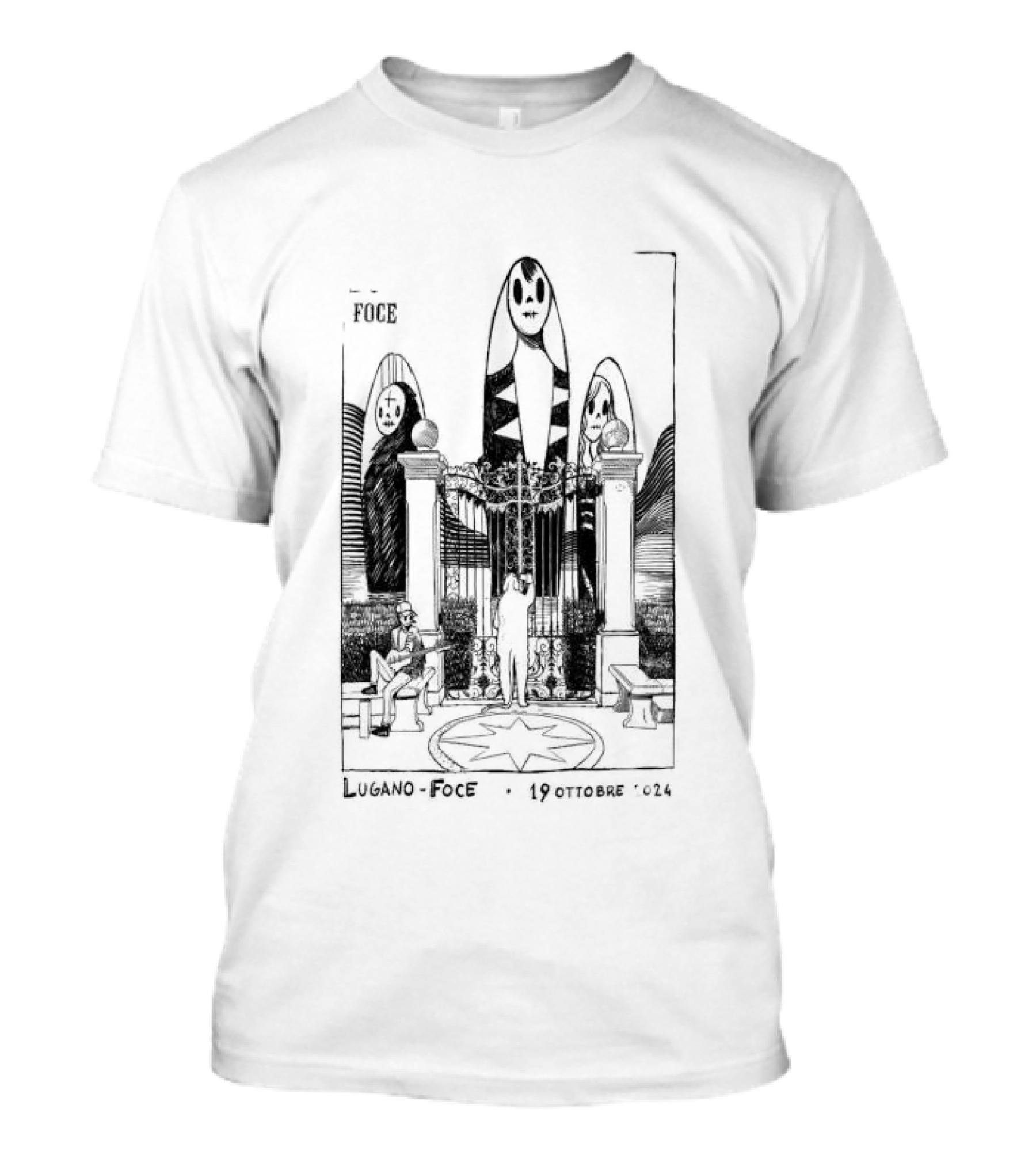 Tre Allegri Ragazzi Morti Lugano Foce 19 Ottobre T-Shirt