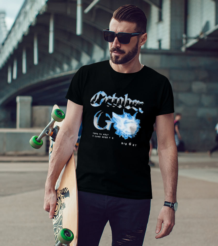 October G Big G27 Jomboy Media Baseball T-Shirt