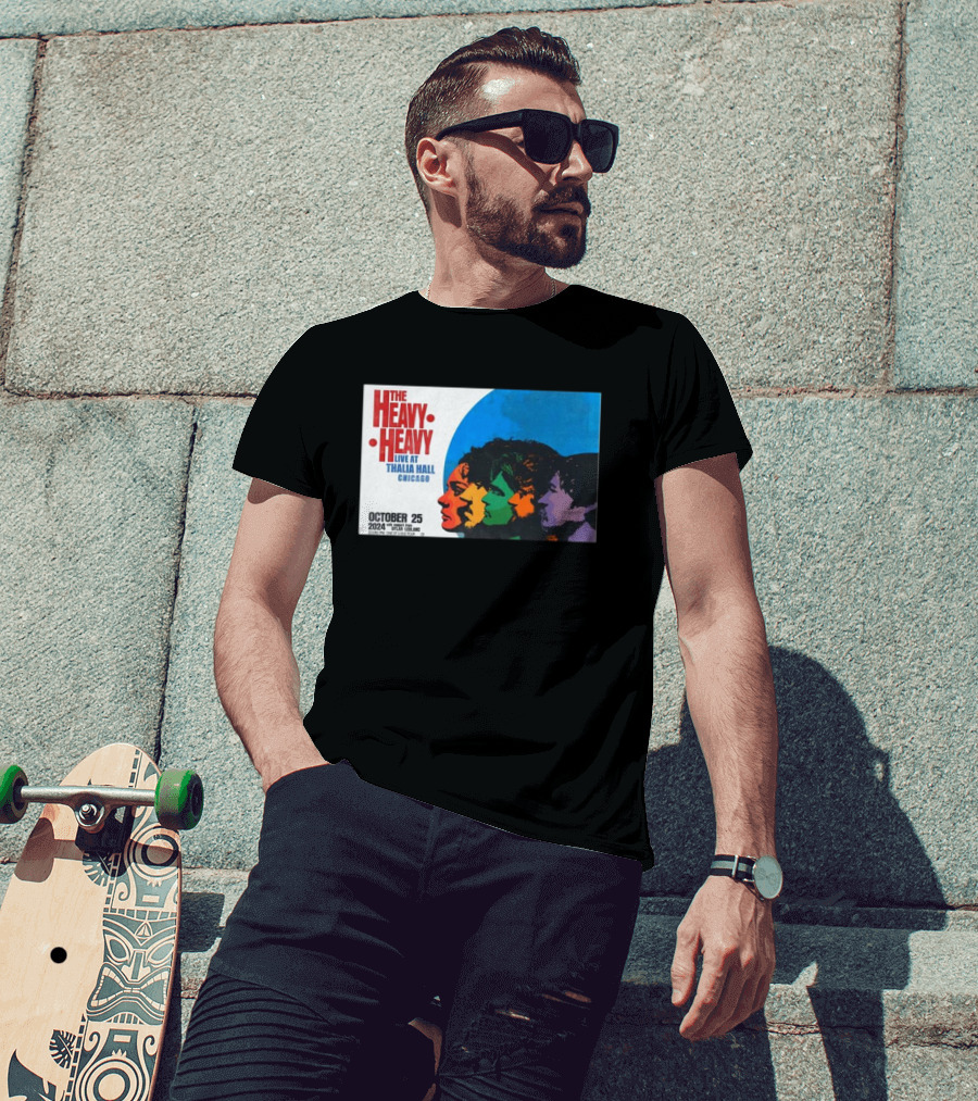 The Heavy Heavy Live At Thalia Hall Chicago October 25 T-Shirt