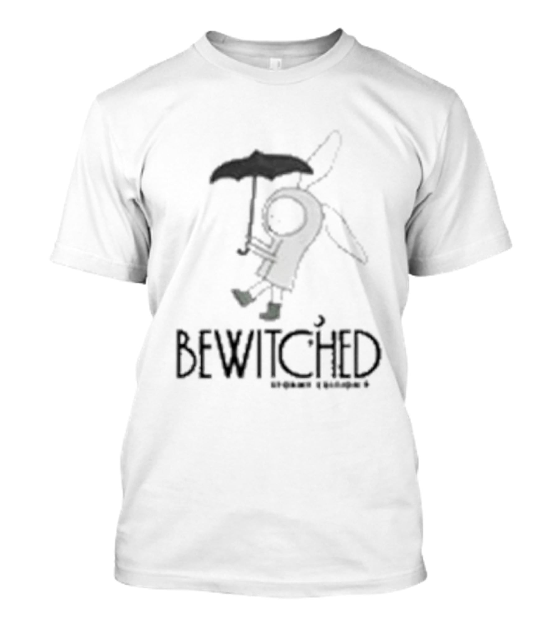 Bewitched Stormy Collage 6 Umbrella Character T-Shirt