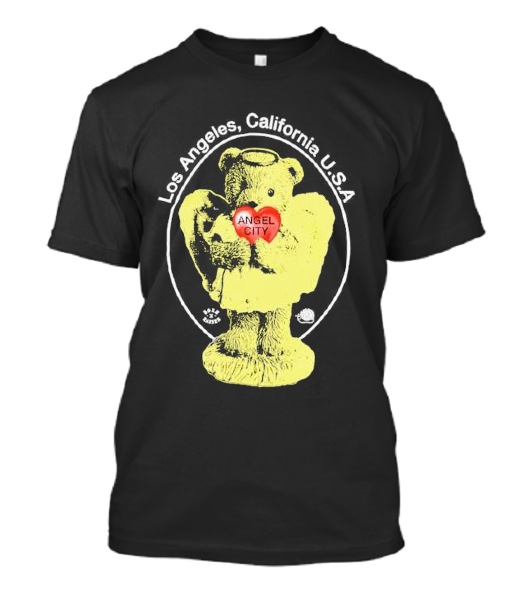 Born X Raised Angel City Los Angeles California USA T-Shirt