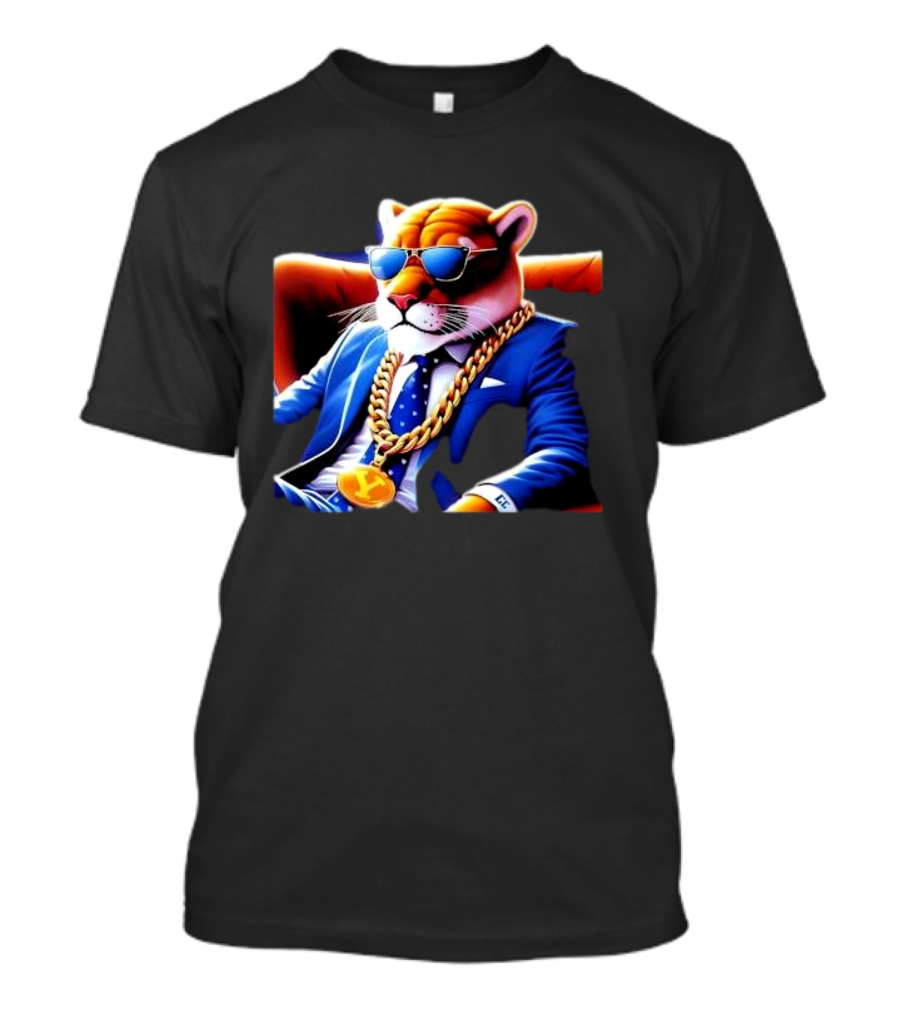 Kids BYU Cougars Cosmo Royal Army Brand OG T-Shirt