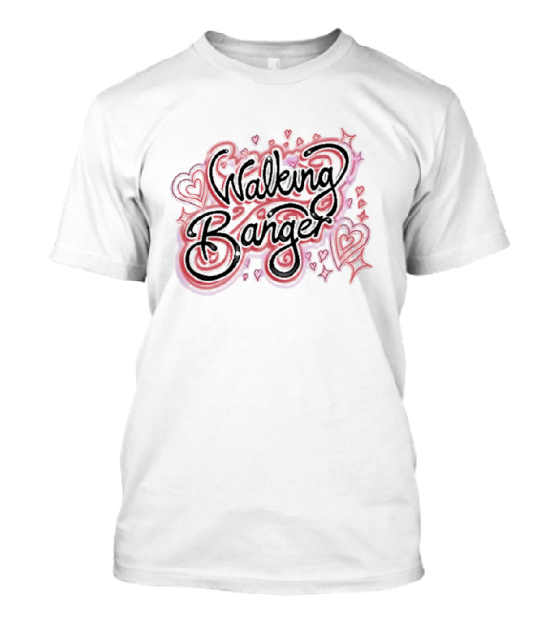 Walking Banger Hearts And Stars Hivemind T-Shirt