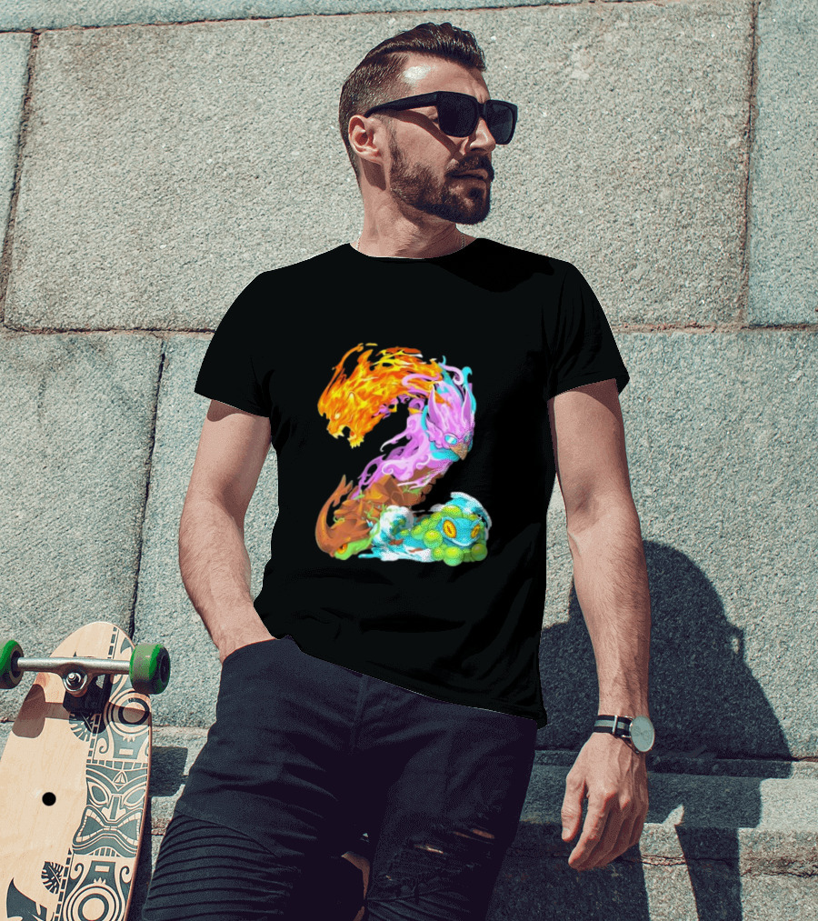 Rivals Of Aether 2 Elemental Creatures Number T-Shirt