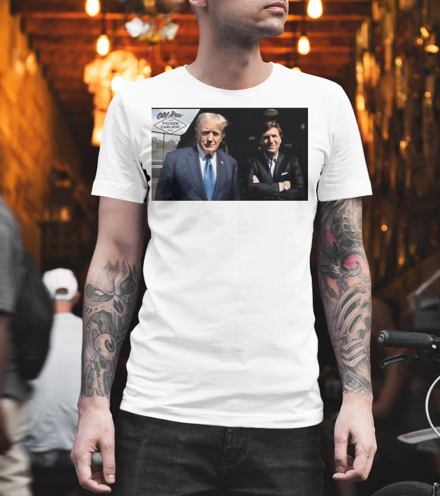 Old Row Tucker Carlson Network Interview T-Shirt