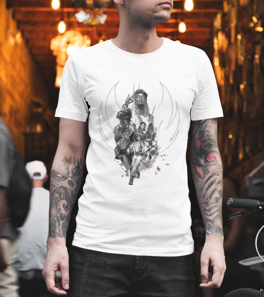 The Acolyte Osha And Cast Natural Jedi Warriors T-Shirt