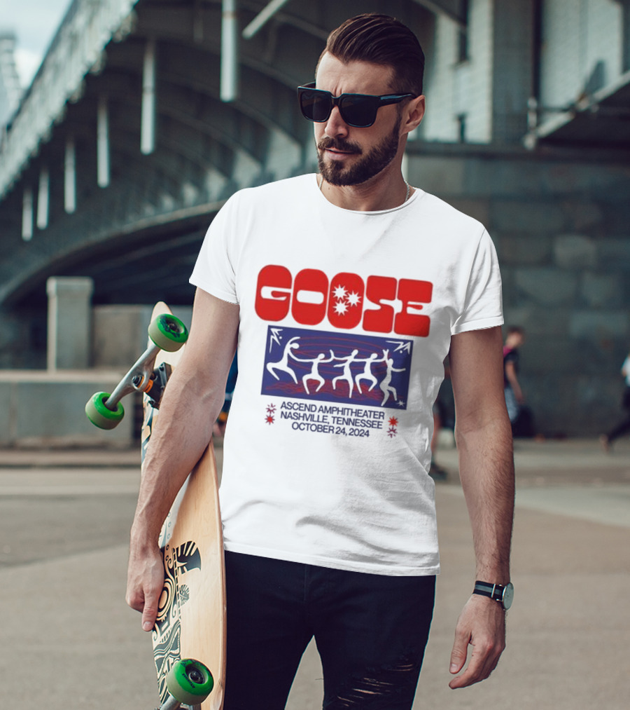 Goose Concert Ascend Amphitheater Nashville Tennessee October 24 T-Shirt