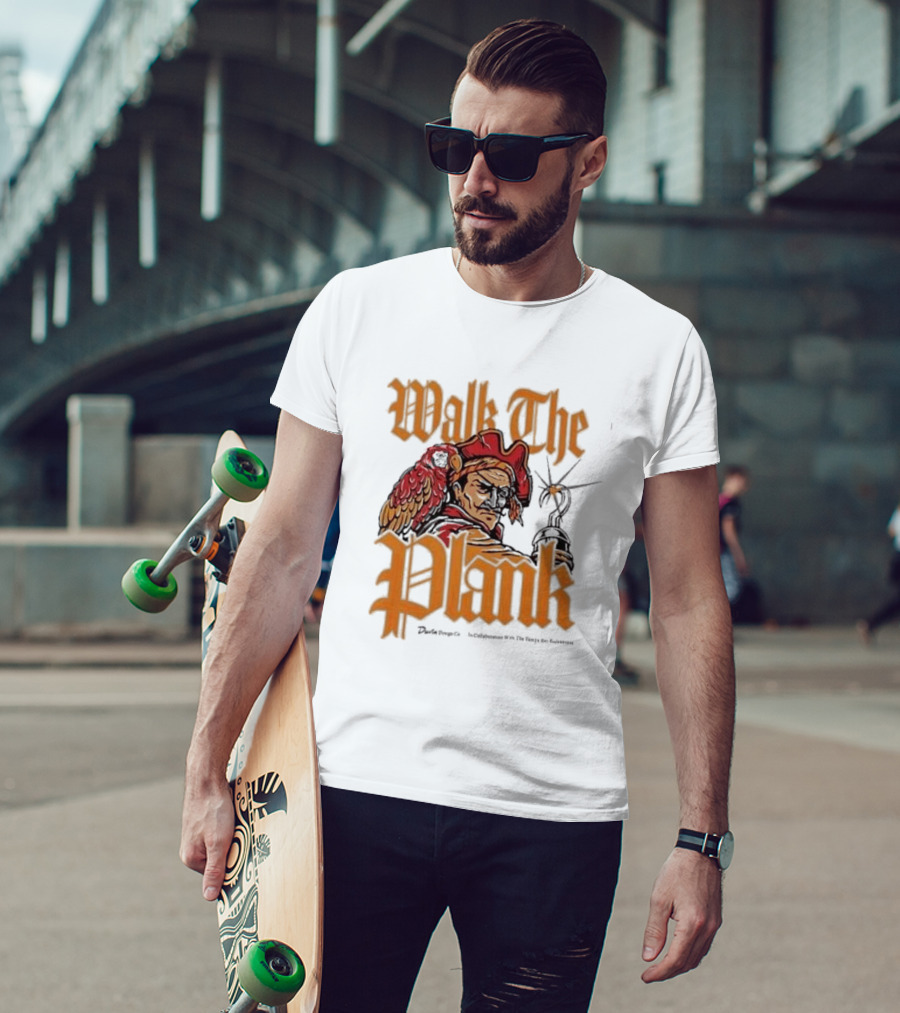 Walk The Plank Tampa Bay Buccaneers Collaboration T-Shirt